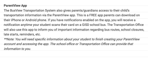 ParentView App